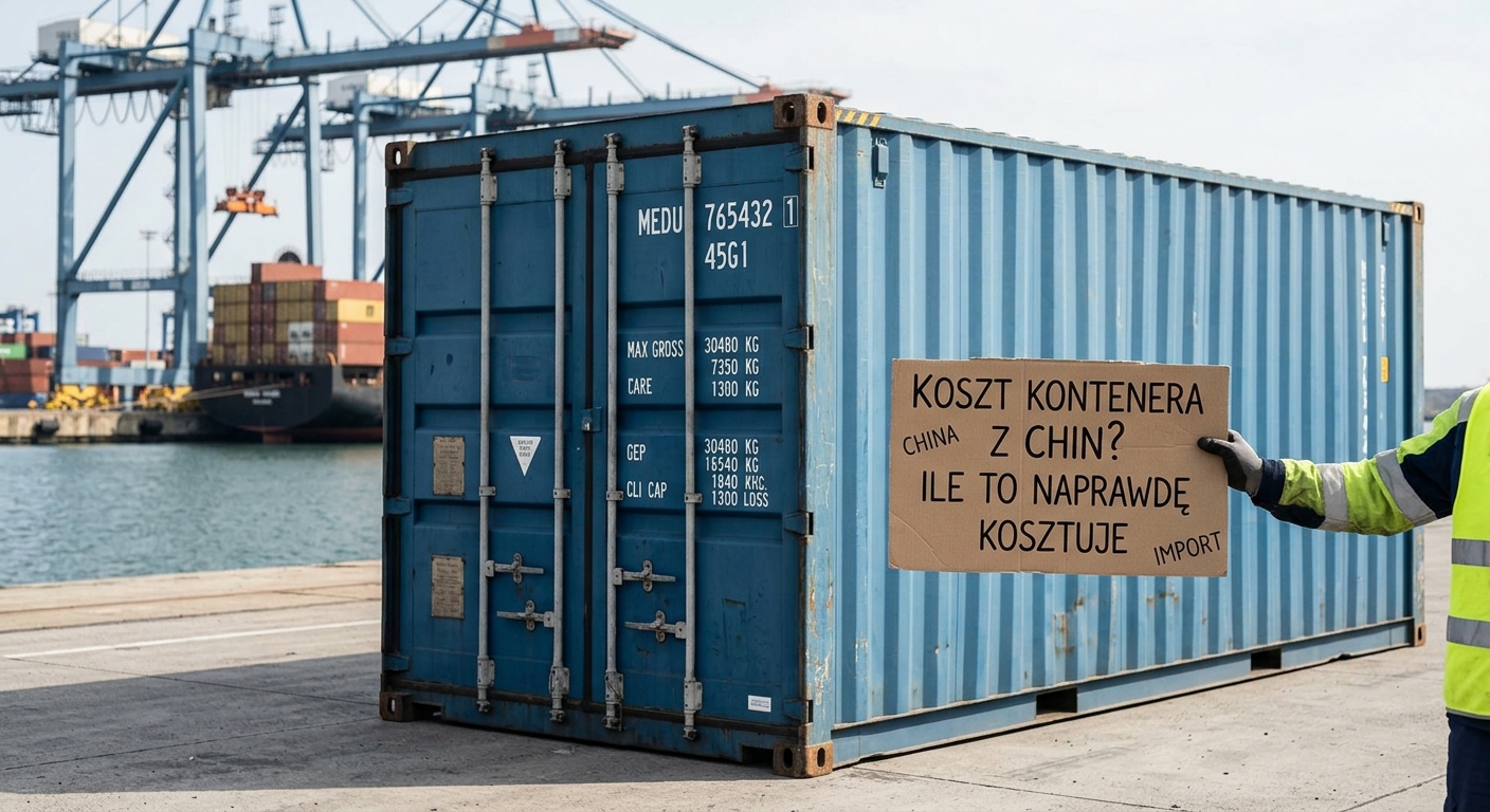 Ile naprawdę kosztuje transport kontenera z Chin?